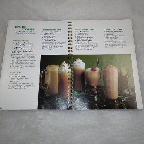 BOOK Coffee Makes It Delicious, the coffee cookbook from Maxwell House C… - Picture 7 of 10